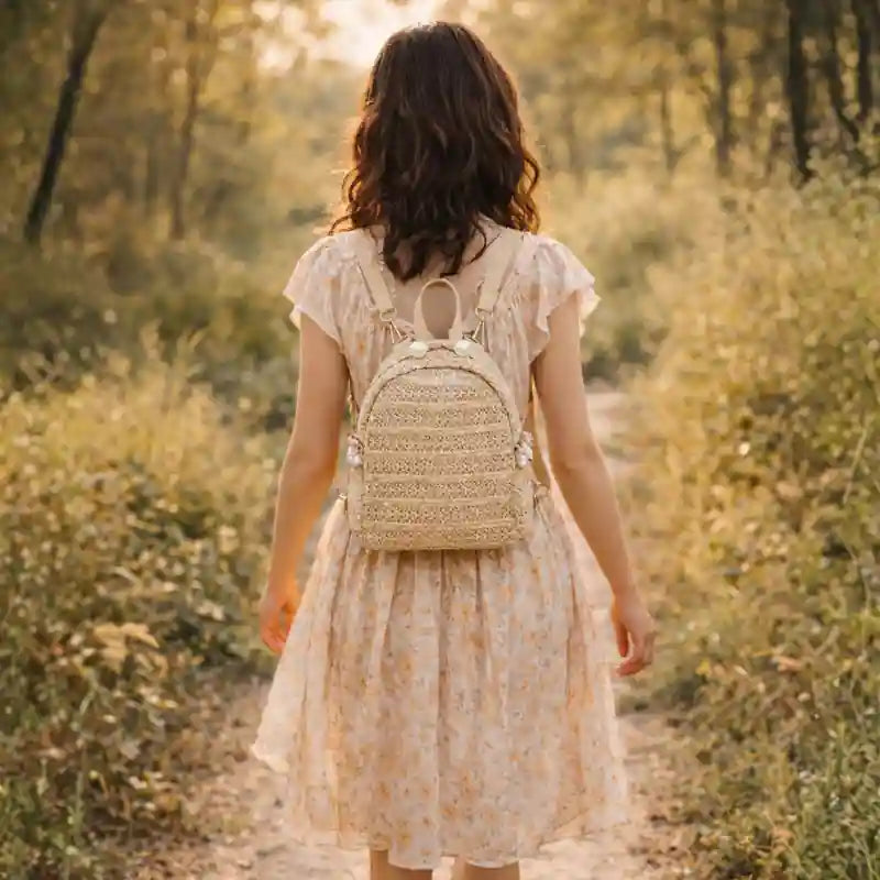 Boho Mini Backpack