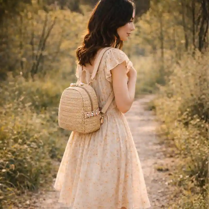 bohemian mini backpack Boho Mini Backpack