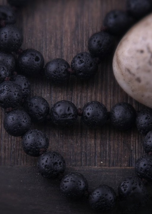 Boho Necklace Crystal Pendant