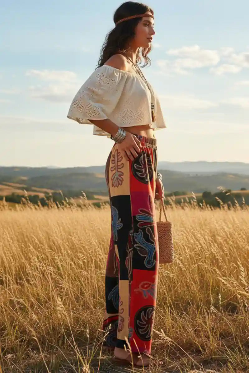 Boho Pants Palazzo Style