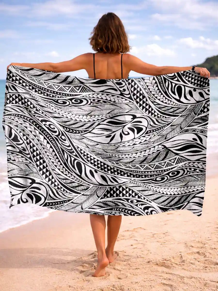 Boho Pareo Wrap Cover-Up