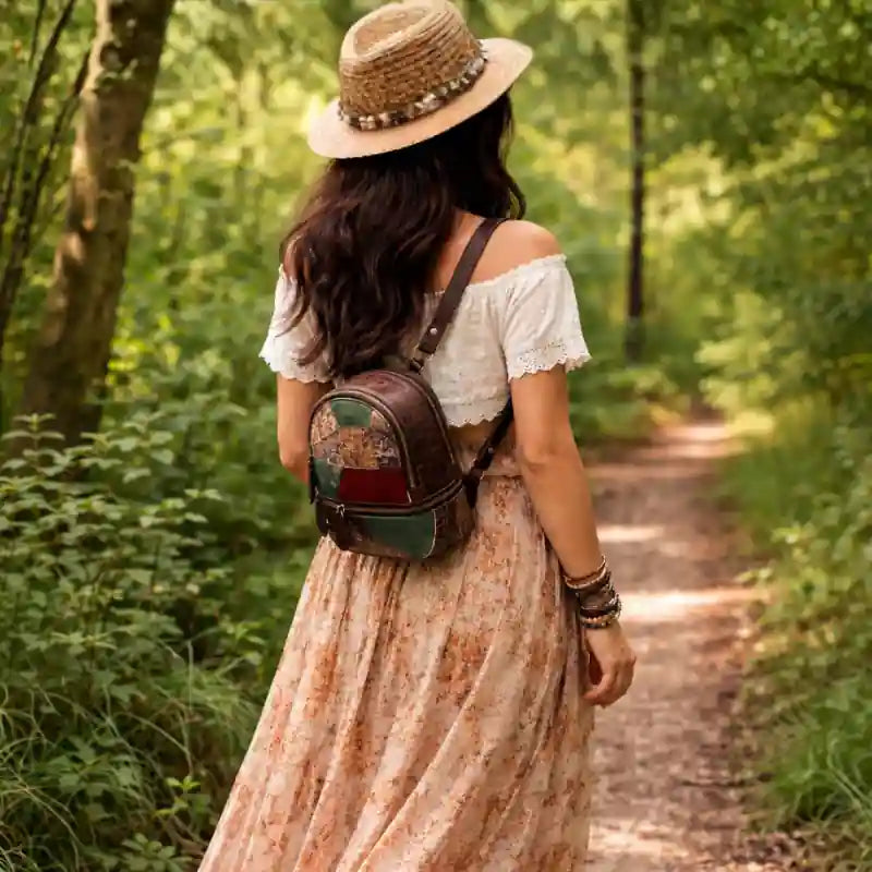 Boho Patchworks Backpack