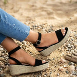Boho Platform Wedge Sandals