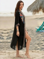 Boho Plus Size Kimono Cover Up