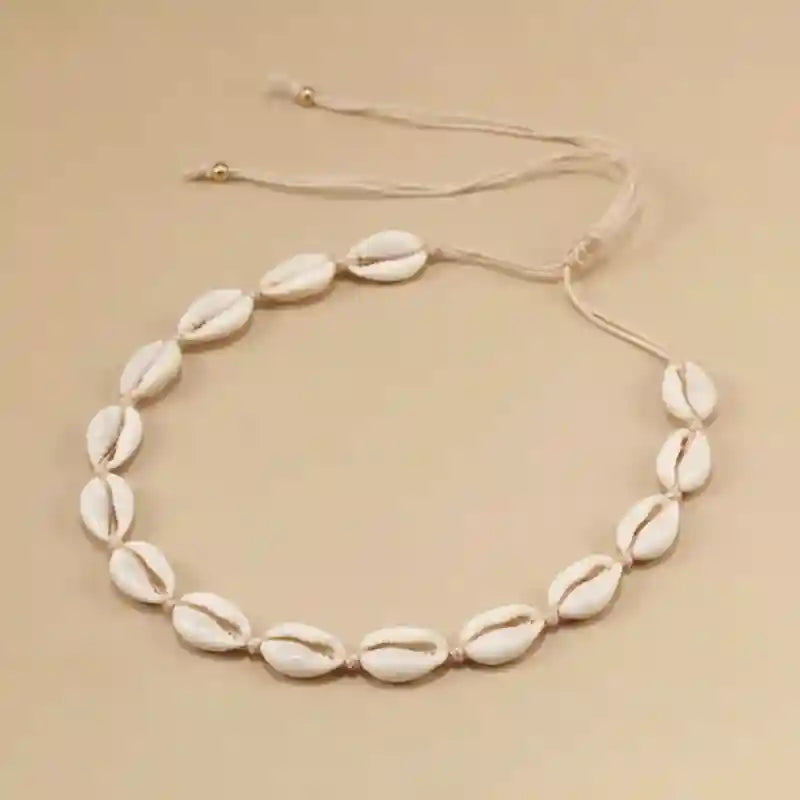 Boho Shell Choker Necklace