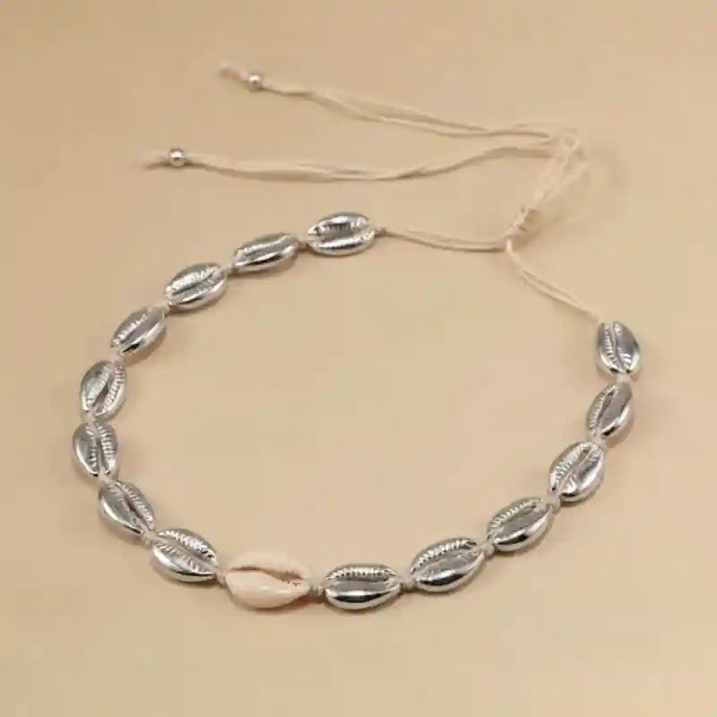 Boho Shell Choker Necklace