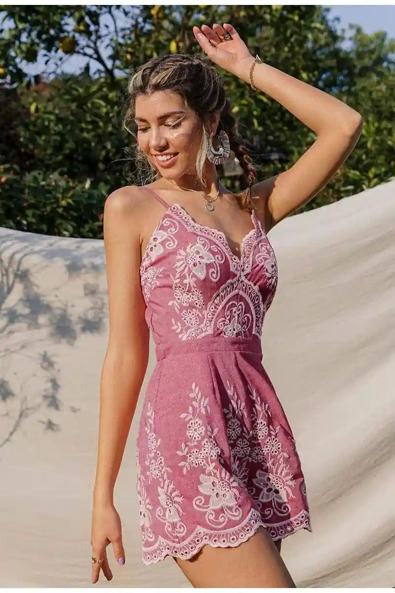 Boho Short Summer Dress