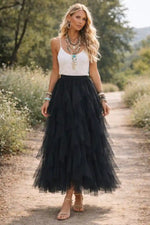 Boho Skirt Frills & Ruffles