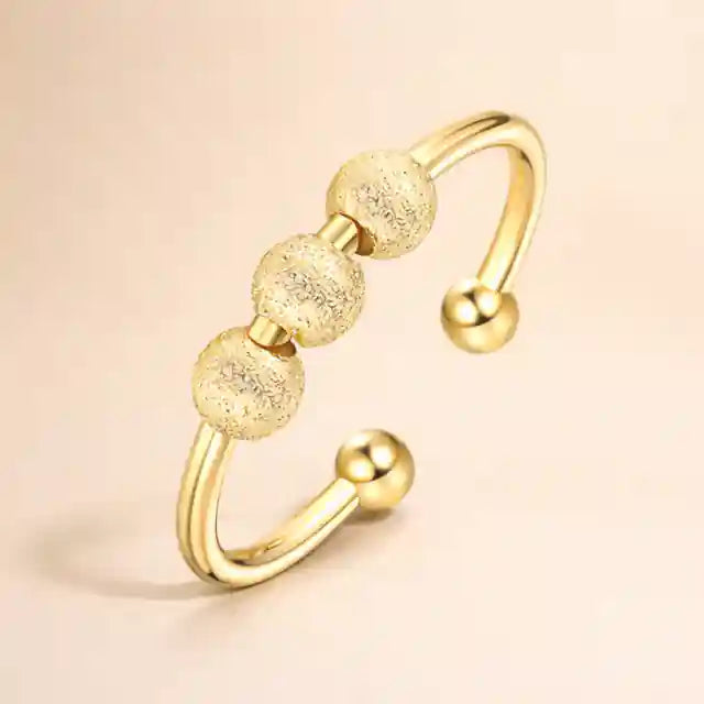 Boho Spinning Fidget Peace Rings