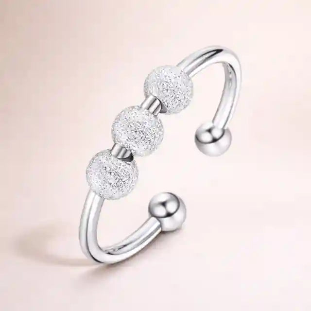Boho Spinning Fidget Peace Rings