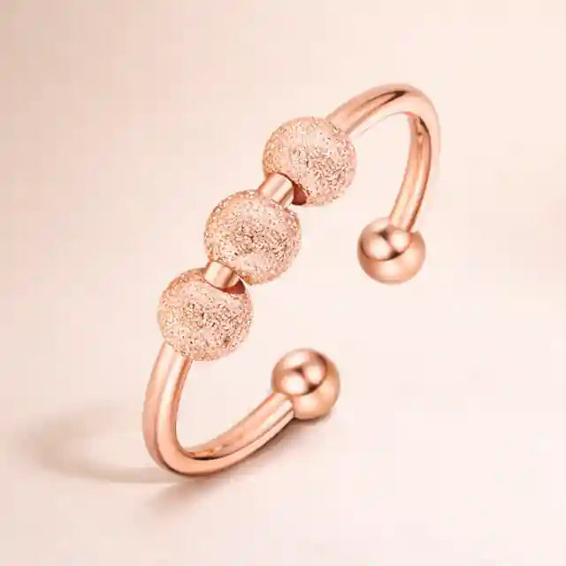Boho Spinning Fidget Peace Rings