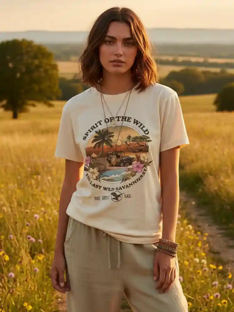 Boho Spirit of the Wild T-shirt