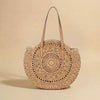 Boho Straw Tote Bag