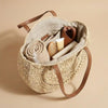 Boho Straw Tote Bag