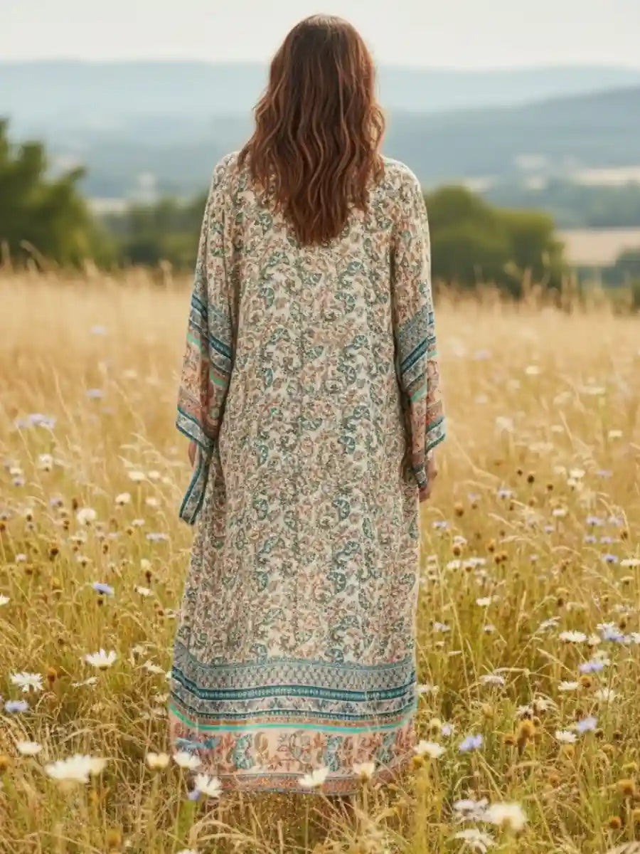 Boho Summer Kimono Cardigan