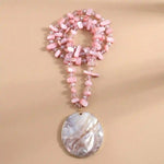 Boho Vintage Necklace 2 Layers