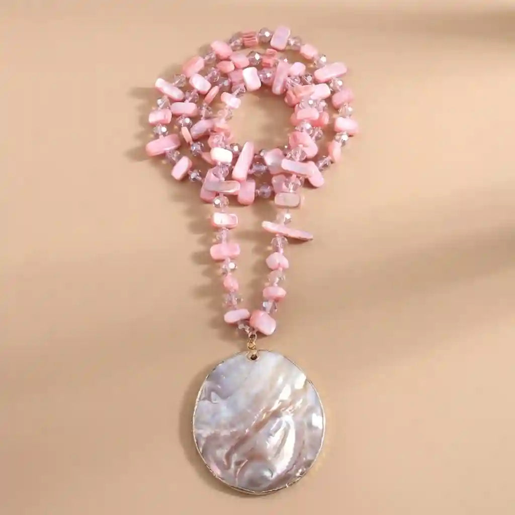 Boho Vintage Necklace 2 Layers