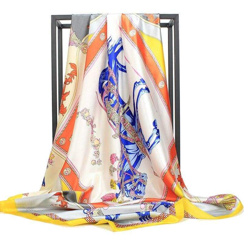 Boho Vintage Retro Multicolor Scarf