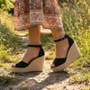 Boho Wedge Open Sandals