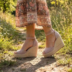 Boho Wedge Open Sandals