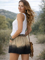 Boho Western Shorts