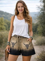 Boho Western Shorts