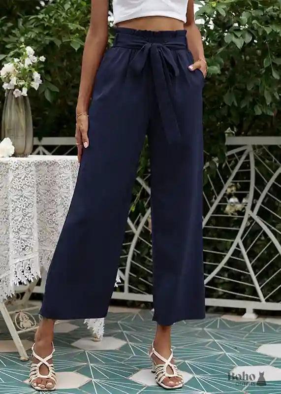 Boho  Wide Pants with high waist