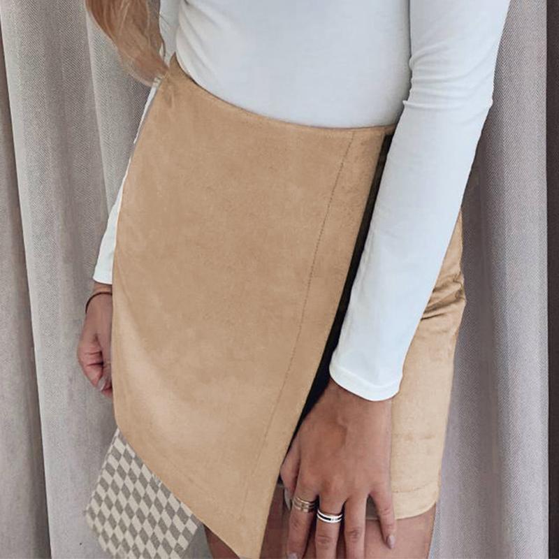 Boho Wrap Mini Skirt