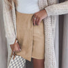 Boho Wrap Mini Skirt