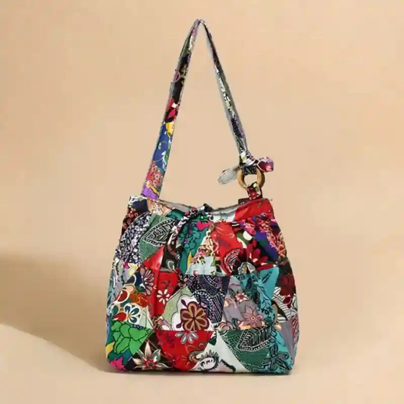 Boho patchwork Tote bag