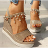 Boho Wedge Sandals