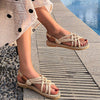 Boho Braided Rope Sandals