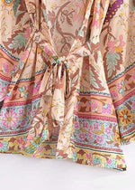 Chic Boho Floral Kimono for women