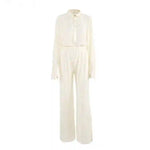 Elegant Boho Loose Set Solid color