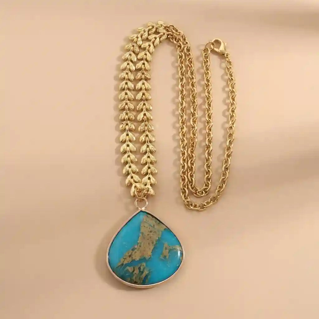 Elegant Boho Necklace Gold Chain