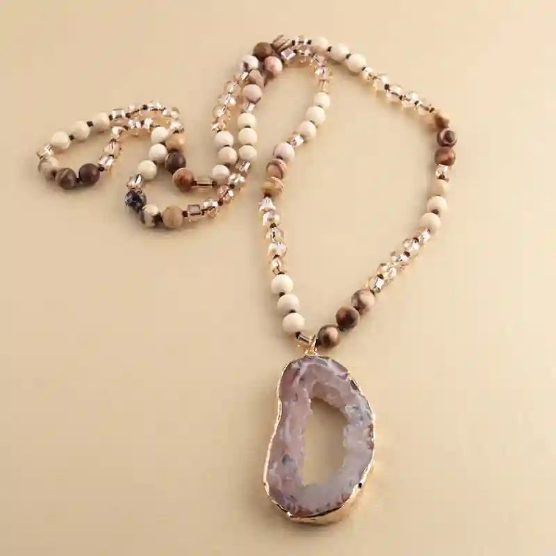 Ethnic Boho Beaded Necklace