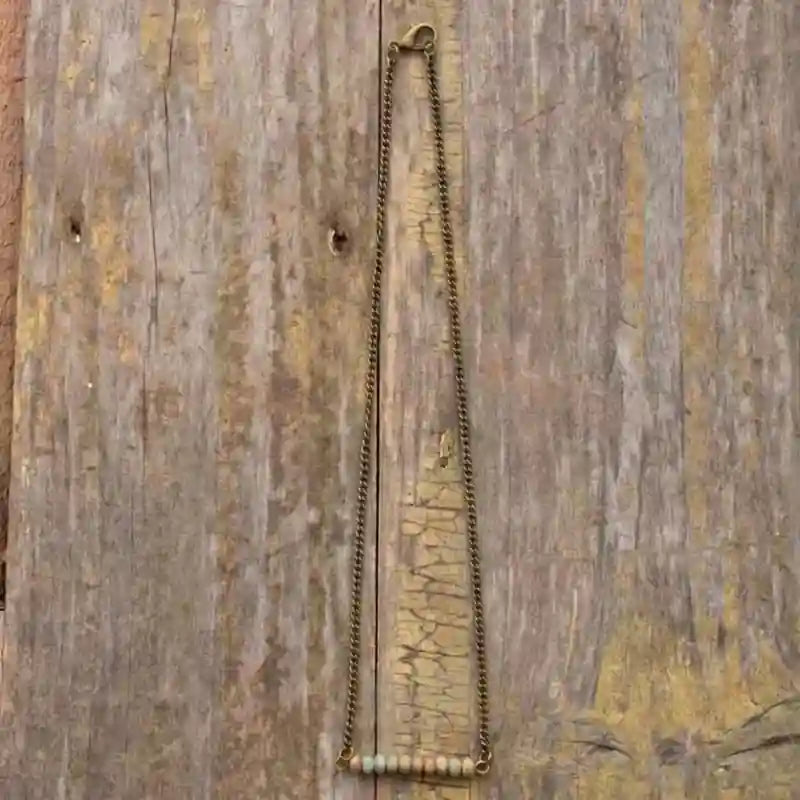 Ethnic Gold Chain Boho Necklace