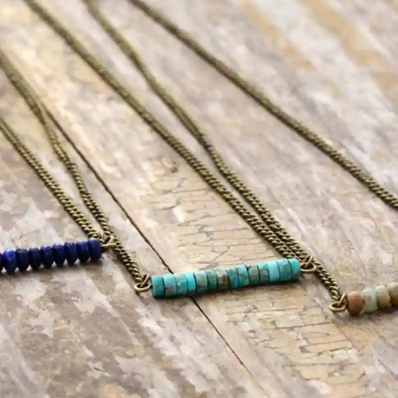 Ethnic Gold Chain Boho Necklace