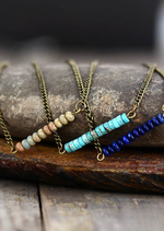 Ethnic Gold Chain Boho Necklace