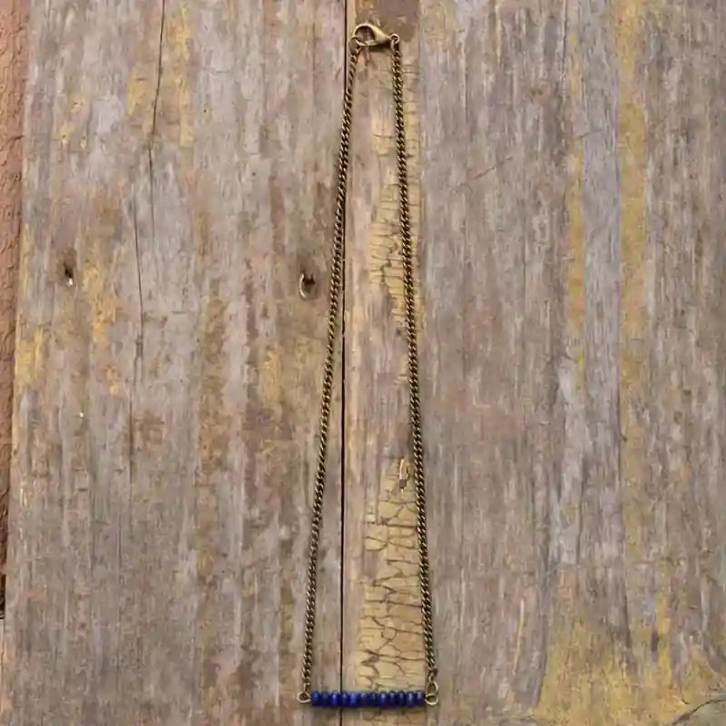 Ethnic Gold Chain Boho Necklace