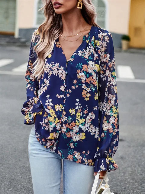Fall Chic Boho Blouse