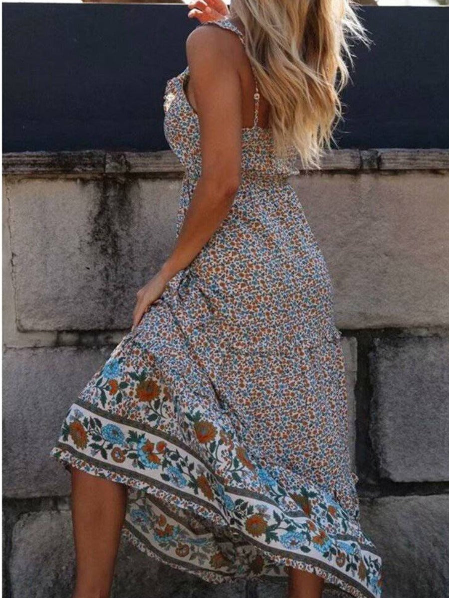 Floral Boho Maxi Dress