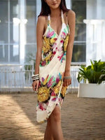 Floral Pareo Dress
