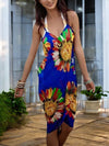Floral Pareo Dress