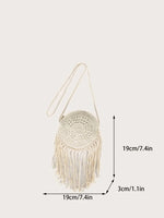 Fringe Crochet Boho Bag