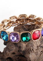 Gold Crystal Bracelet