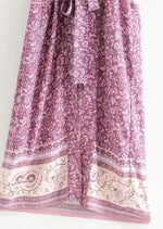 Gorgeous Long Kimono Boho Pink Floral