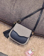 Grey Boho Shoulder Strap