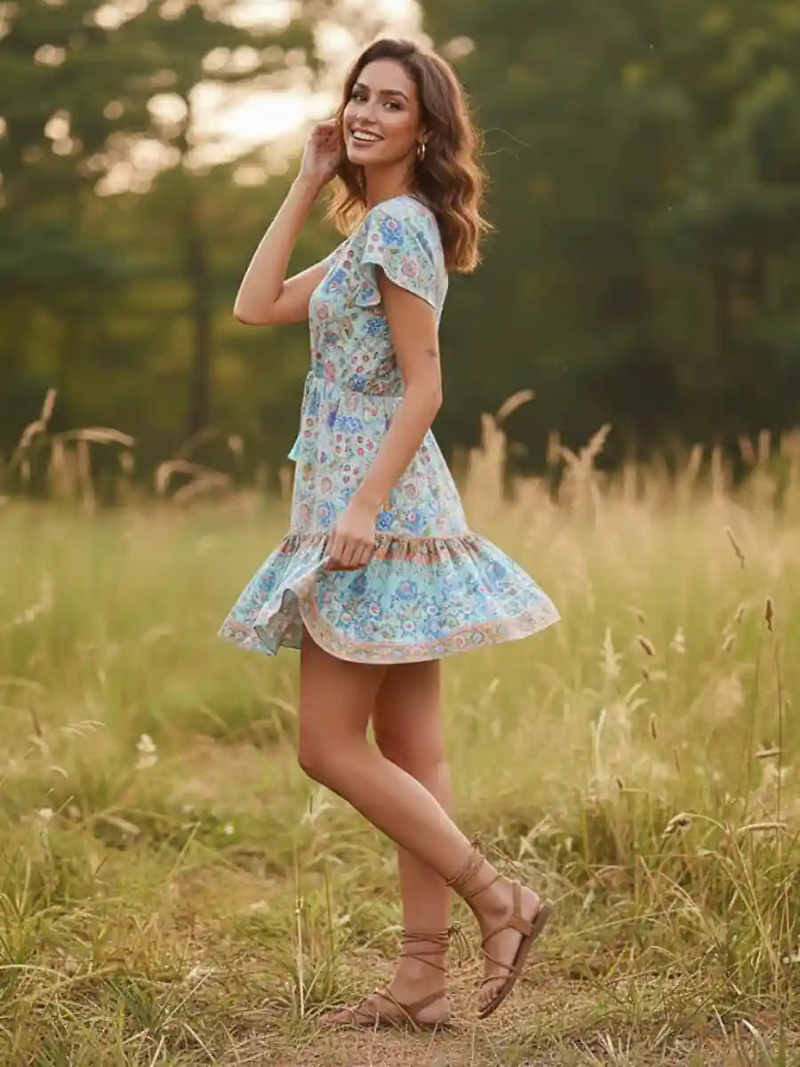 short gypsy dress How to Make a Short Gypsy Dress
