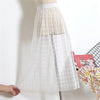 Transparent Long Boho Skirt